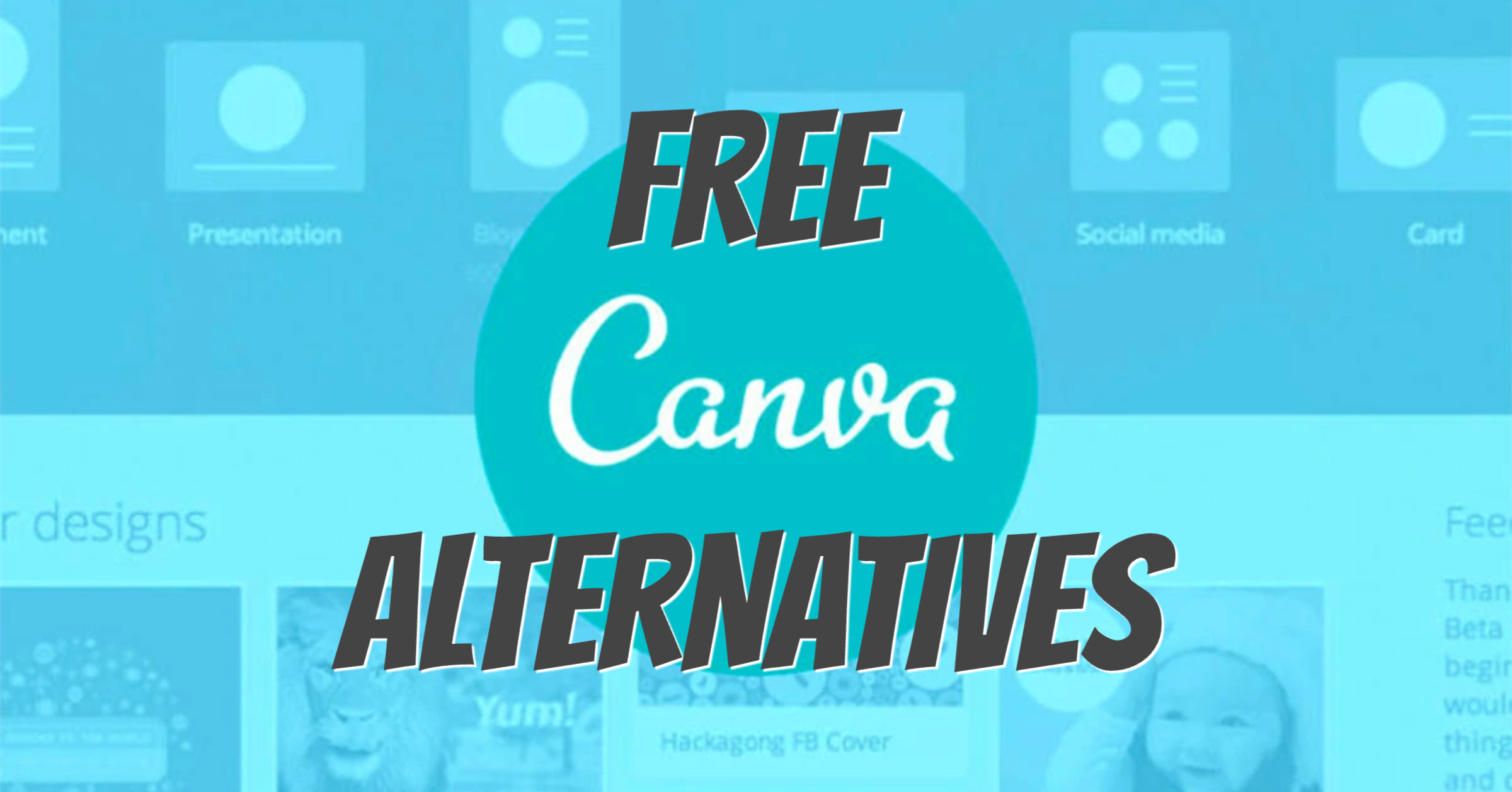 8 free canva alternatives